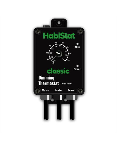 HabiStat Classic Dimming Thermostat - Black Standard