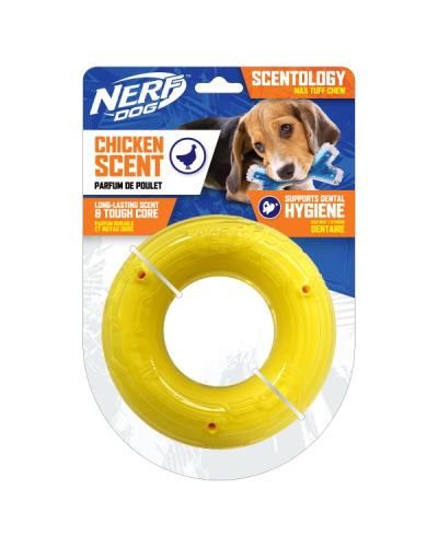 Nerf Scentology Ring Chicken Clear/Yellow 15cm