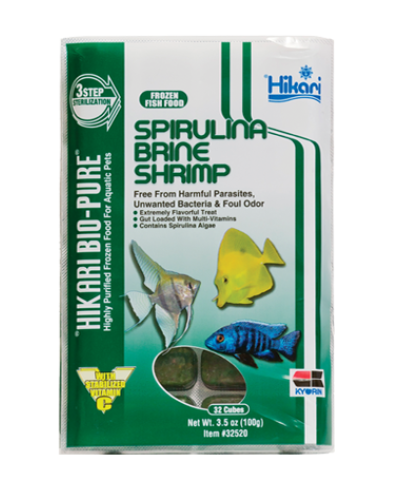 Hikari Bio-Pure Spirulina Brine Shrimp 100g