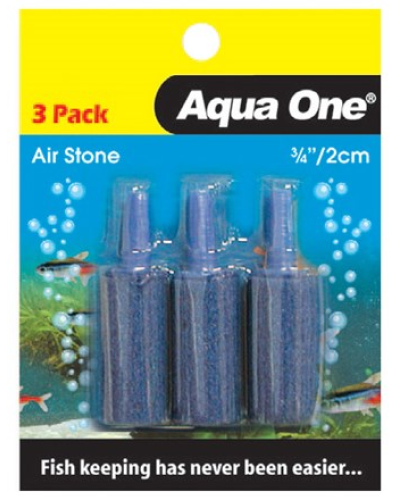 Aqua One Airstone 2cm 3pk (3/4")