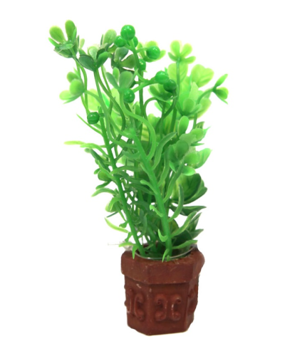 Aqua One Betta Pot Plant Mixed Green Plants 10cm