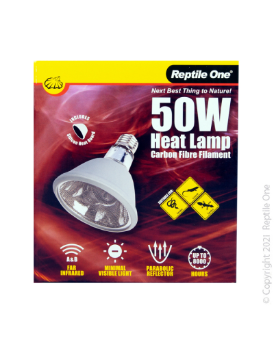 Carbon Fibre Filament Heat Lamp 50w
