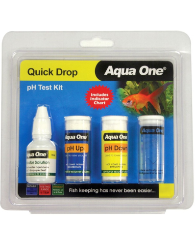 Aqua One Quick Drop pH Test Kit