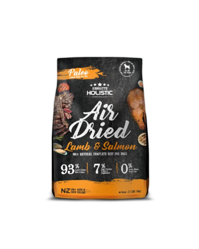 Absolute Holistic Air Dried Dog Food Lamb & Salmon 1kg Bag