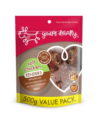 yours droolly Soft Chicken Tenders 500g