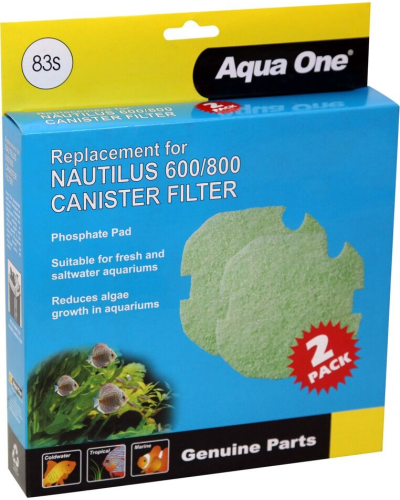 Aqua One Nautilus 600/800 Phosphate Pad 83S - 25083S