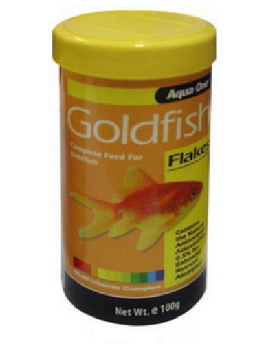 Aqua One Goldfish Flakes 100g