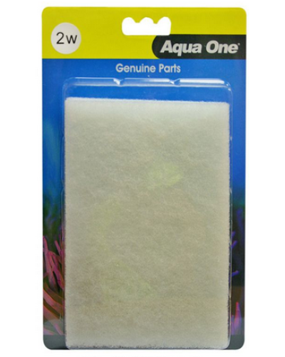 Aqua One Replacement Wool Pad 2pk 2W - 25002W