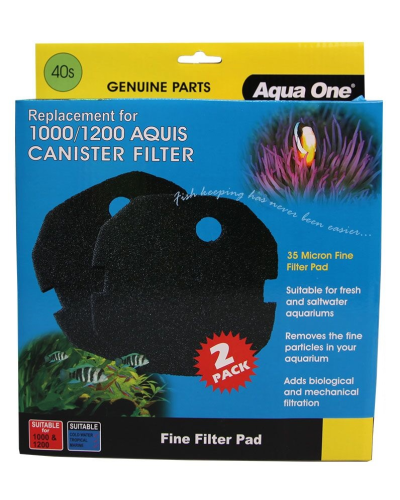 Aqua One Aquis 1000/1200 Fine Pad 40s  - 25040S