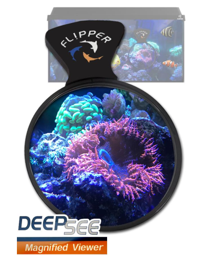 Flipper DeepSee Magnified Magnetic Aquarium Viewer 4" (10cm)