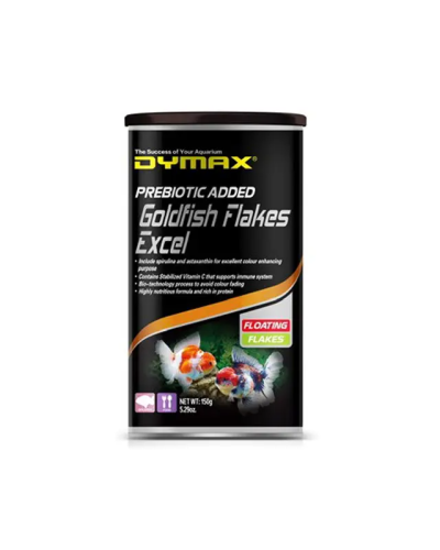Dymax Goldfish Excel Floating Flakes 150g