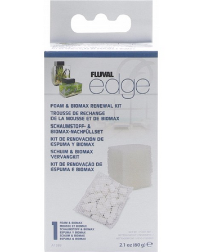 Fluval Edge Foam & Biomax Kit