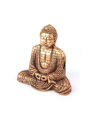 Bubbling Buddha with Air Stone Gold