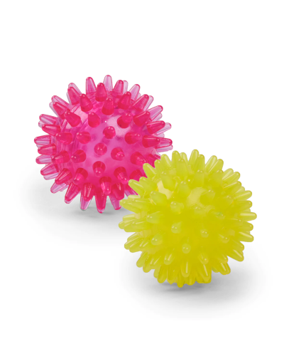 Kazoo Tough Chewing Space Balls Small - Pink