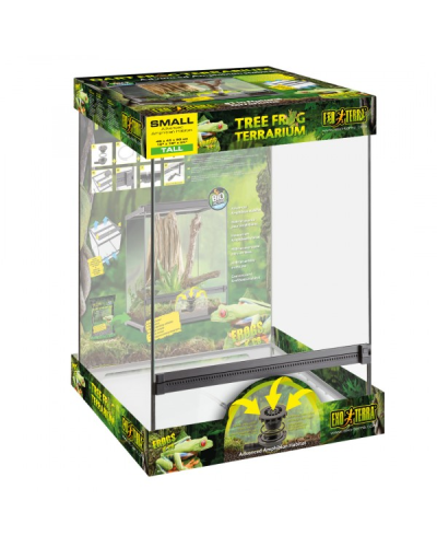Exo Terra Tree Frog Glass Terrarium 45x45x60cm