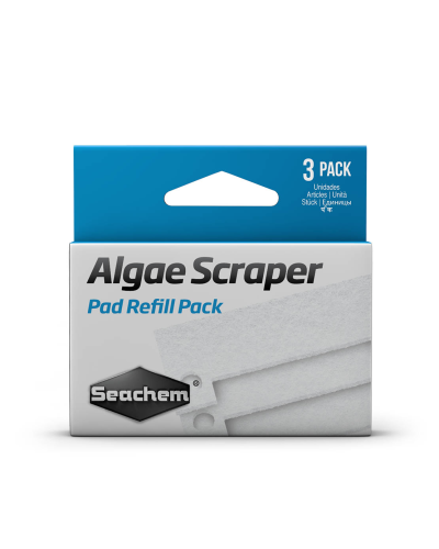 Seachem 3 in 1 Algae Scraper Replacement Pad Refill 3pk