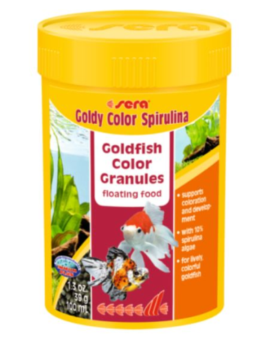Sera Goldy Color Spirulina Goldfish Color Granules 39g/100ml