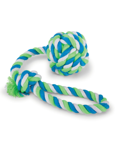 Kazoo Twisted Rope Sling Knot Ball - Medium