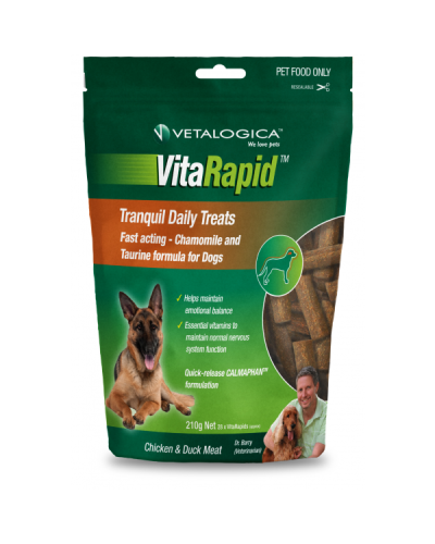 VitaRapid Tranquil Treats for Dogs 210gm
