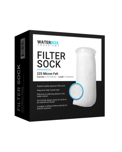 Waterbox Filter Sock 225 Micron Felt 70mm (2¾") Ø x 260mm (10")