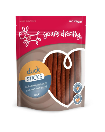 yours droolly Duck Sticks 500g