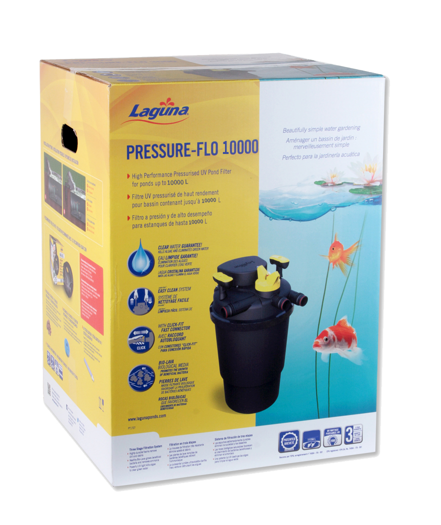 14000 Pond Filter-FREE Filter Start 10000 Laguna Pressure Flo 3000 6000 
